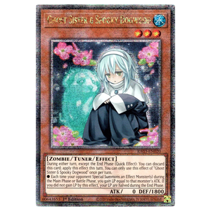 Ghost Sister & Spooky Dogwood RA03-EN020 Quarter Century Secret Rare