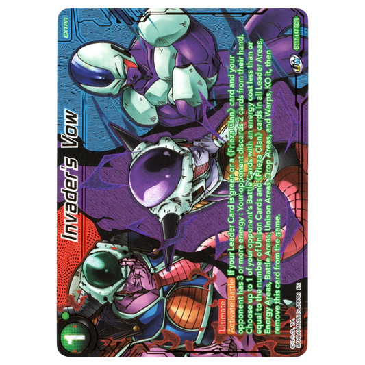 Invader's Vow BT17-147 SCR Trading Card Bandai