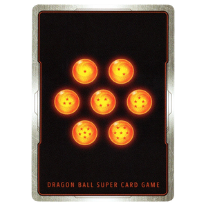 God Grade King Gomah Ruler of the First Demon World BT28-051 SPR Dragon Ball Super card featuring seven orange Dragon Balls on a black background.