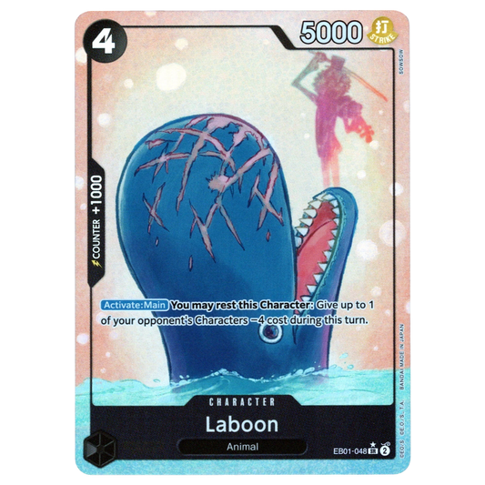Laboon (Alternate Art) EB01-048 SR☆ Trading Card Bandai