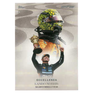 2025 Topps Eccellenza F1 Lando Norris La Passione 6/10