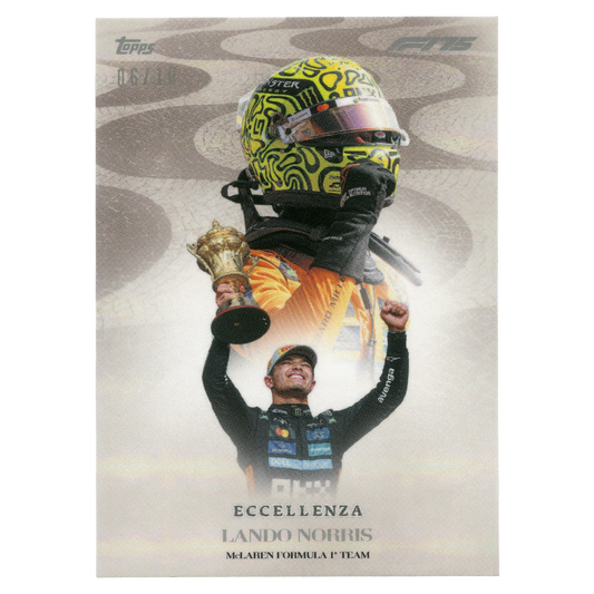 2025 Topps Eccellenza F1 Lando Norris La Passione 6/10 Trading Card Topps