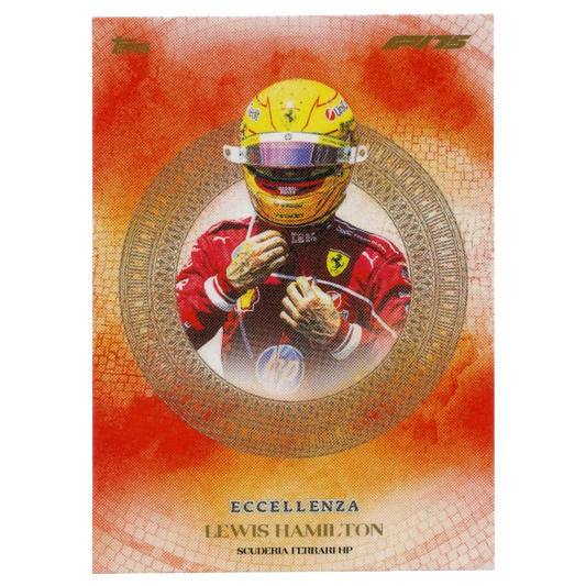 2025 F1 Eccellenza Lewis Hamilton Eccellenza Trading Card Topps