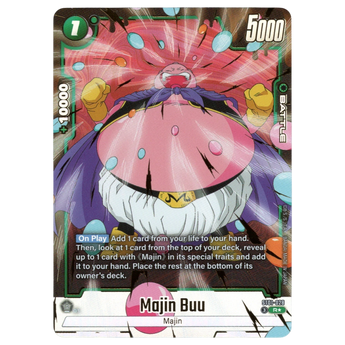 God Grade Majin Buu Alternate Art ST01-028 Rare 1 Star Dragon Ball Super Fusion World trading card