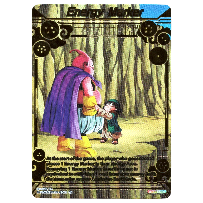 Masters Energy Marker (Gold) BT31-EM06 Trading Card Bandai