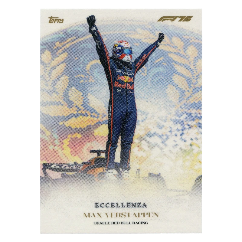 2025 F1 Eccellenza Max Verstappen Supremo Trading Card Topps