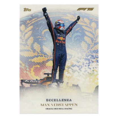 2025 F1 Eccellenza Max Verstappen Supremo Trading Card Topps