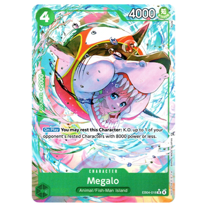 Megalo (Alternate Art) EB04-018 R☆