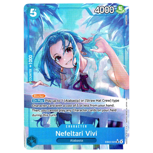 Nefeltari Vivi (Alternate Art) EB03-024 SR☆ Trading Card Bandai