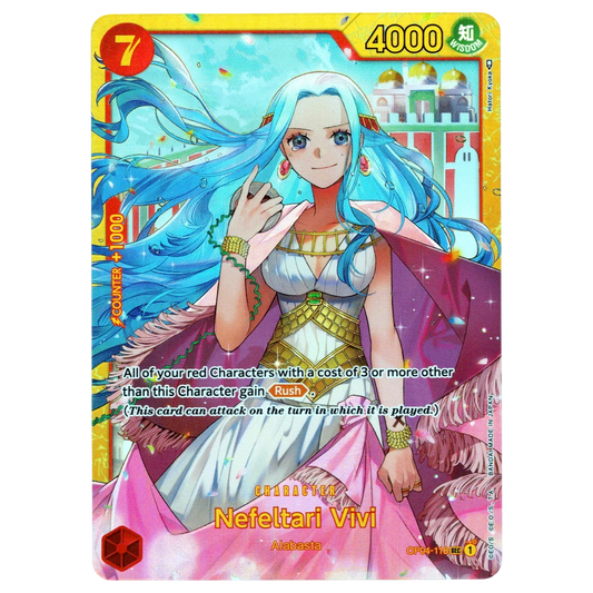 Nefeltari Vivi OP04-118 SEC Trading Card Bandai