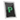 God Grade Palms Off Gaming Command Case holding a trading card with a green palm tree logo on a black background