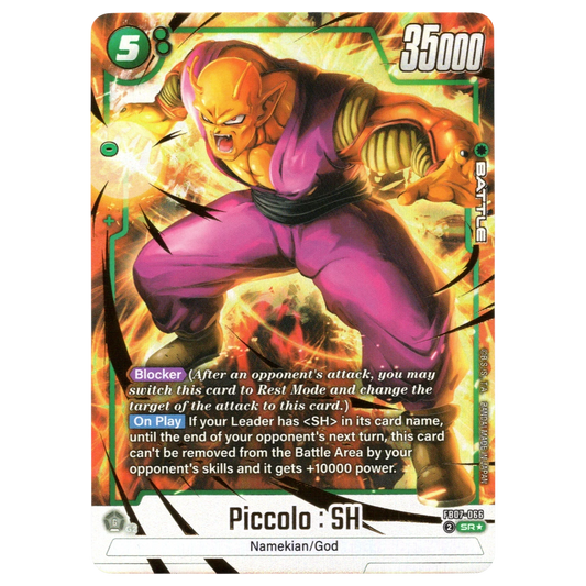 Piccolo : SH (Alternate Art) FB07-066 SR☆ Trading Card Bandai