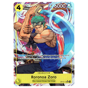 Roronoa Zoro (Alternate Art) OP15-113 SR☆