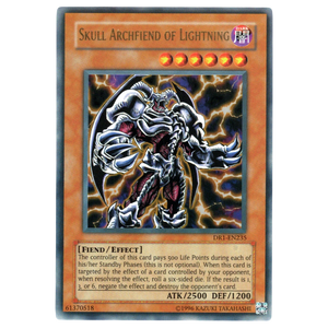 Skull Archfiend of Lightning DR1-EN235 Ultra Rare