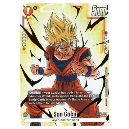 Son Goku (Alternate Art) FB09-080 UC☆ Trading Card Bandai