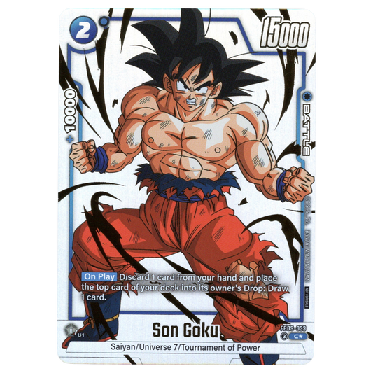 Son Goku (Alternate Art) FB09-033 C☆ Trading Card Bandai