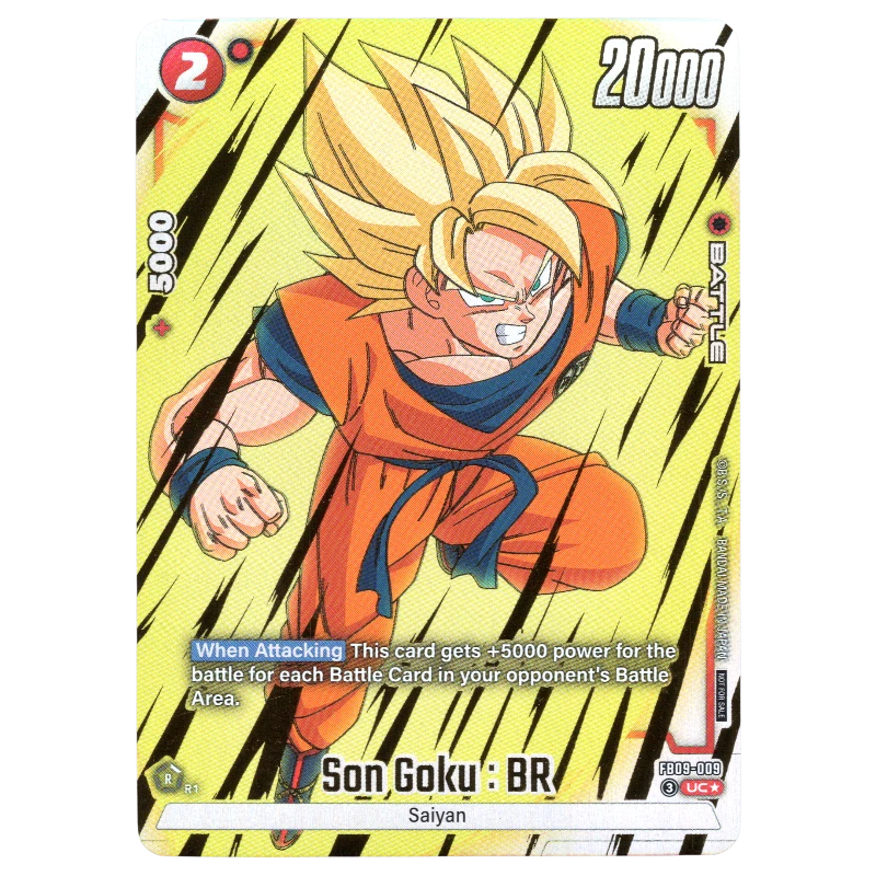 Son Goku (Alternate Art) FB09-009 UC☆ Trading Card Bandai