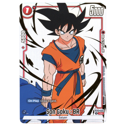Son Goku : BR (Alternate Art) FB09-008 C☆ Trading Card Bandai