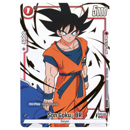 Son Goku : BR (Alternate Art) FB09-008 C☆ Trading Card Bandai