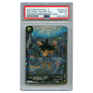 [PSA 10] Son Goku, Final Spirit Bomb EX23-52 SCR