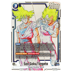 Son Goku/Vegeta (Alternate Art) ST01-024 SR☆
