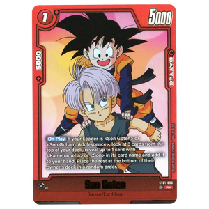 Son Goten (Alternate Art) ST01-006 R☆