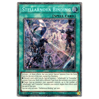 Stellarnova Binding BLGG-EN020 Starlight Rare Trading Card Konami