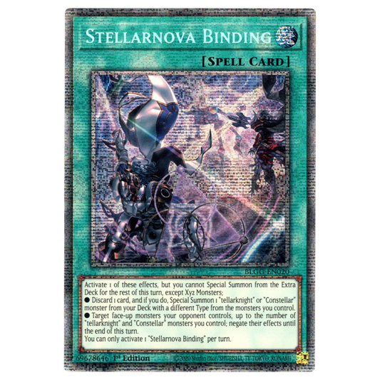 Stellarnova Binding BLGG-EN020 Starlight Rare Trading Card Konami