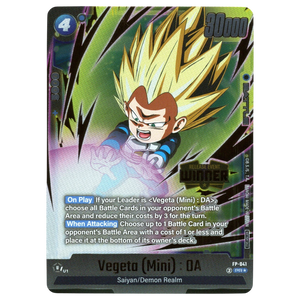 Vegeta (Mini) : DA (Winner) FP-041 PR☆