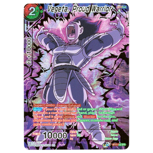 ベジータ、誇り高き戦士 BT17-132 SPR