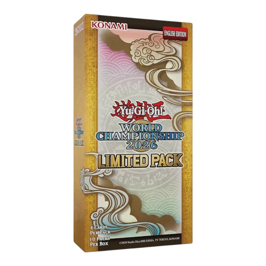 Yu‑Gi‑Oh! Limited Pack World Championship 2026 26LP Booster Box Booster Box Konami