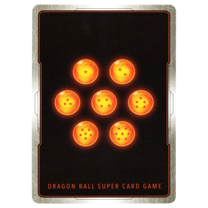 God Grade Dragon Ball Super Card Game alternate art card featuring seven orange dragon balls with red stars on a black background.
