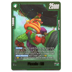 Piccolo : SH (Alternate Art) FB09-068 R☆ – God Grade Piccolo : SH (Alternate Art) FB09-068 R☆ – God Grade