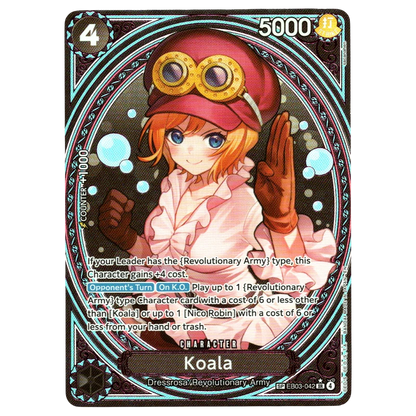 Koala (SP) EB03-042 SR☆ Trading Card Bandai