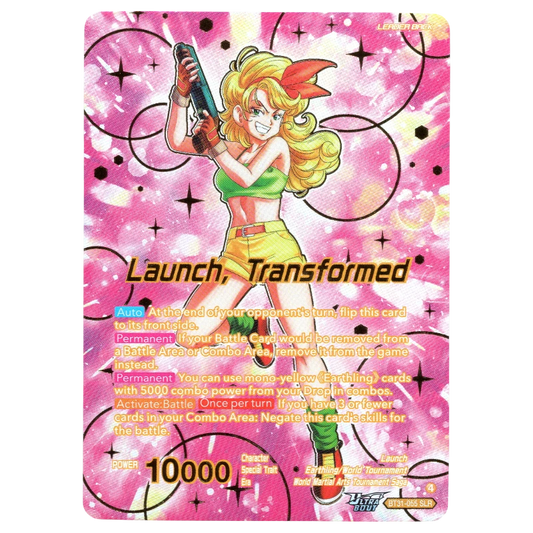 Launch, Transformed BT31-055 SLR Trading Card Bandai