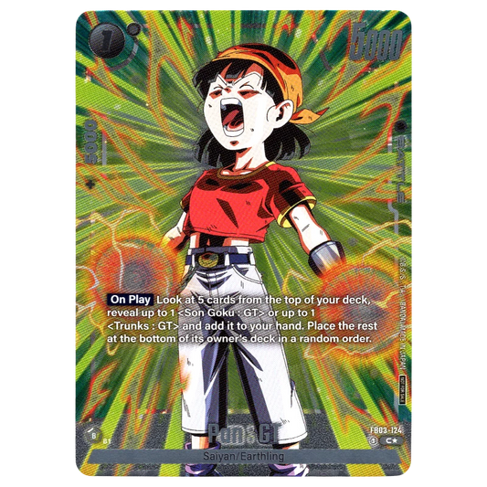Pan : GT (Alternate Art) FB03-124 C☆ Trading Card Bandai