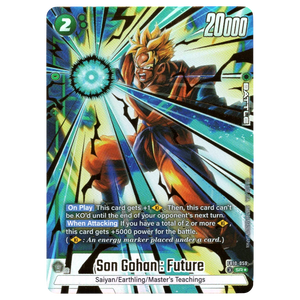 Son Gohan : Future (Alternate Art) FB10-059 SR☆