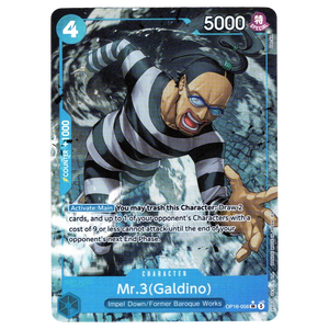 Mr.3(Galdino) (Alternate Art) OP16-056 SR☆