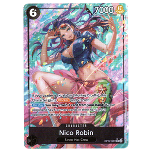 Nico Robin (Alternate Art) OP12-087 SR☆