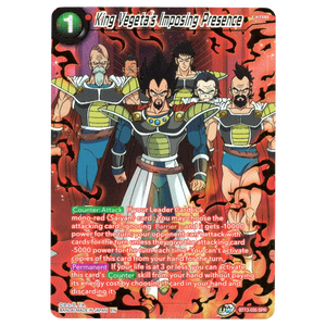 King Vegeta's Imposing Presence BT13-030 SPR