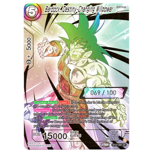 Bardock, Destiny-Changing Willpower (Serial Numbered) [069/100] BT27-095 SR