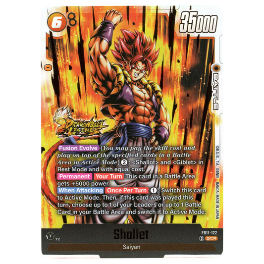 Shallet FB11-122 SCR Trading Card Bandai