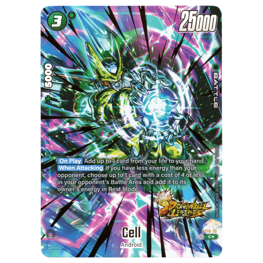 Cell (Bonus Pack Alternate Art) FS10-10 C☆ Trading Card Bandai