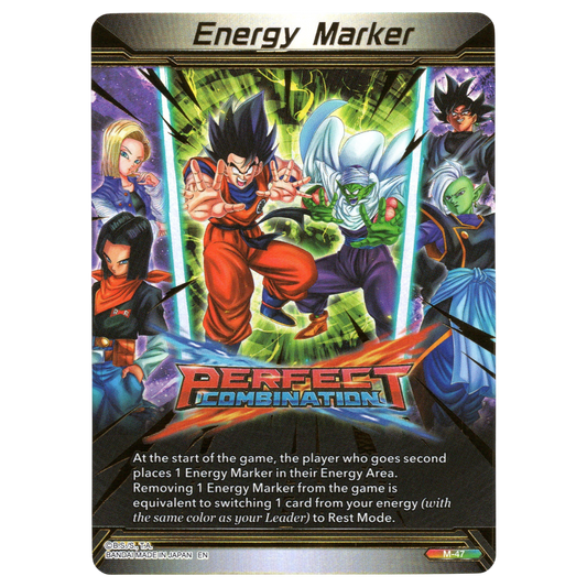Masters Energy Marker (Gold) M-47 Trading Card Bandai