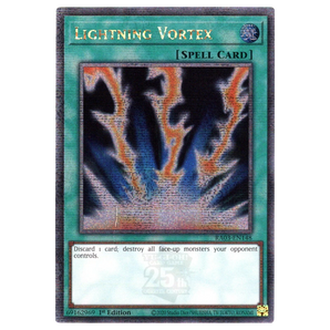 Lightning Vortex RA03 - EN148 Quarter Century Secret Rare