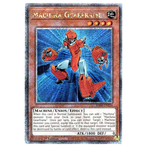Machina Gearframe RA03 - EN234 Quarter Century Secret Rare