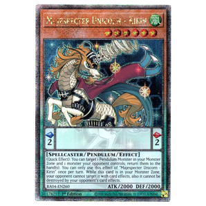 Majespecter Unicorn - Kirin RA04 - EN260 Quarter Century Secret Rare
