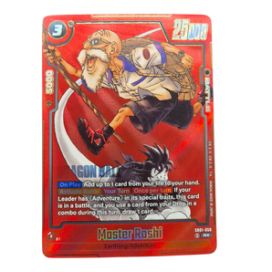 Master Roshi SB01 - 050 (Alternate Art) R★ Manga Booster 01 SB01 Card [NM]