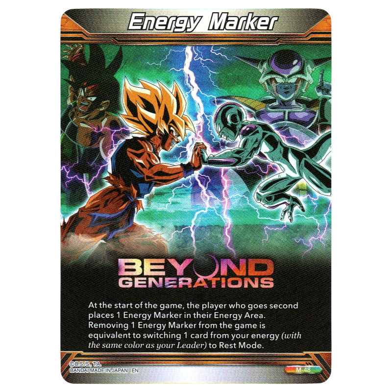 Masters Energy Marker M-48 Trading Card Bandai