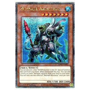 Mermail Abyssteus RA03 - EN007 Quarter Century Secret Rare